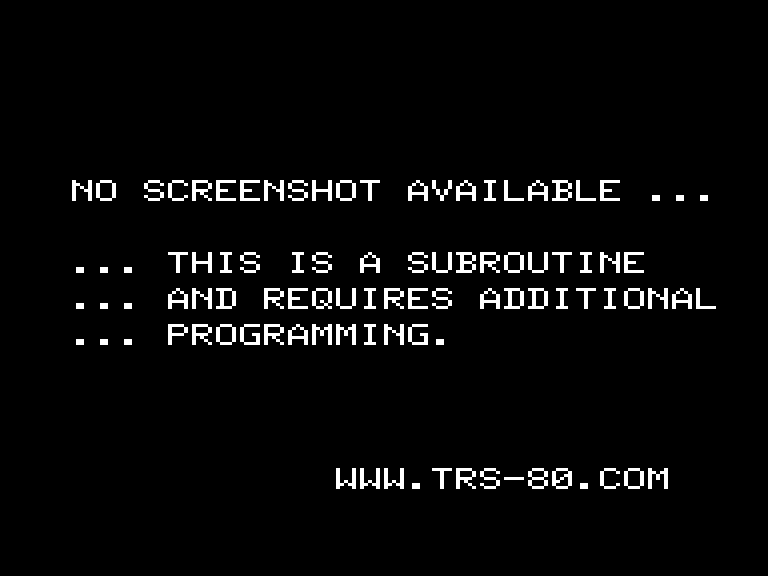 Screen shot